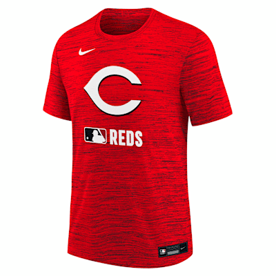 Cincinnati Reds Authentic Collection Velocity Big Kids' Nike